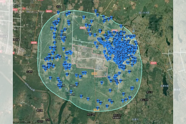 Low-altitude surveillance radar wide-area scanning workflow