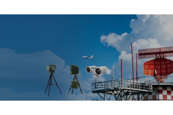 X-band and Ku-band radar architecture for drone detection