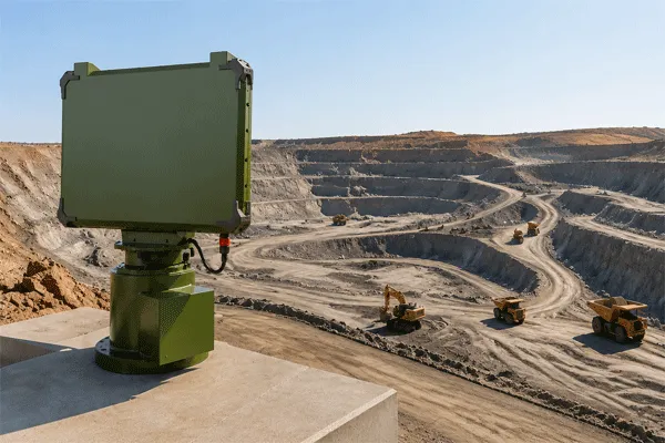 Mine and Quarry Radar Surveillance: Designing Coverage Across Pits, Haul Roads and Large Terrain
