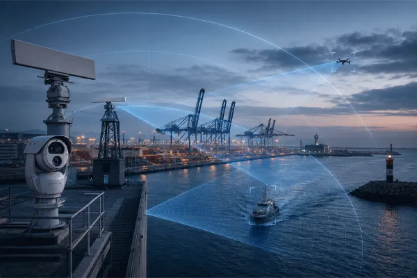 How to Detect Small Boats and Low-Flying Drones in Cluttered Port Environments